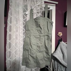 Forever 21 Sage Green 🍃 Overall Dress